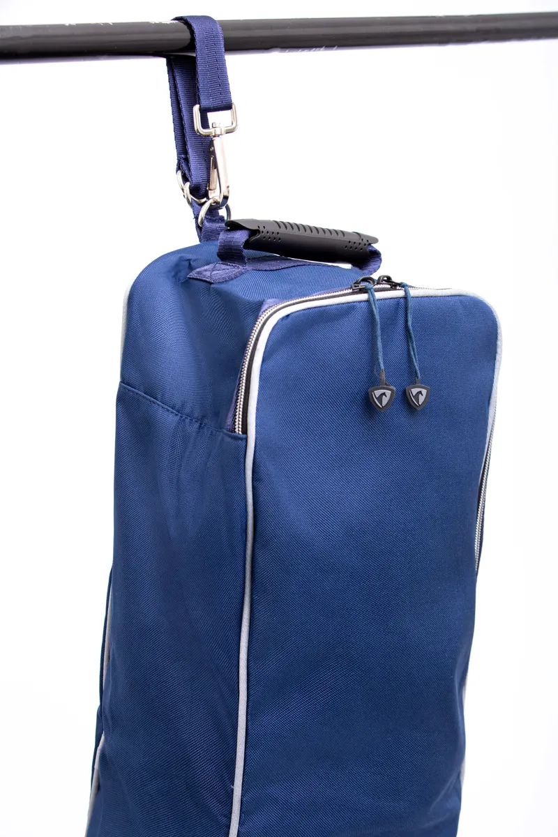 Hy Equestrian Bridle Bag - Navy/Grey-1